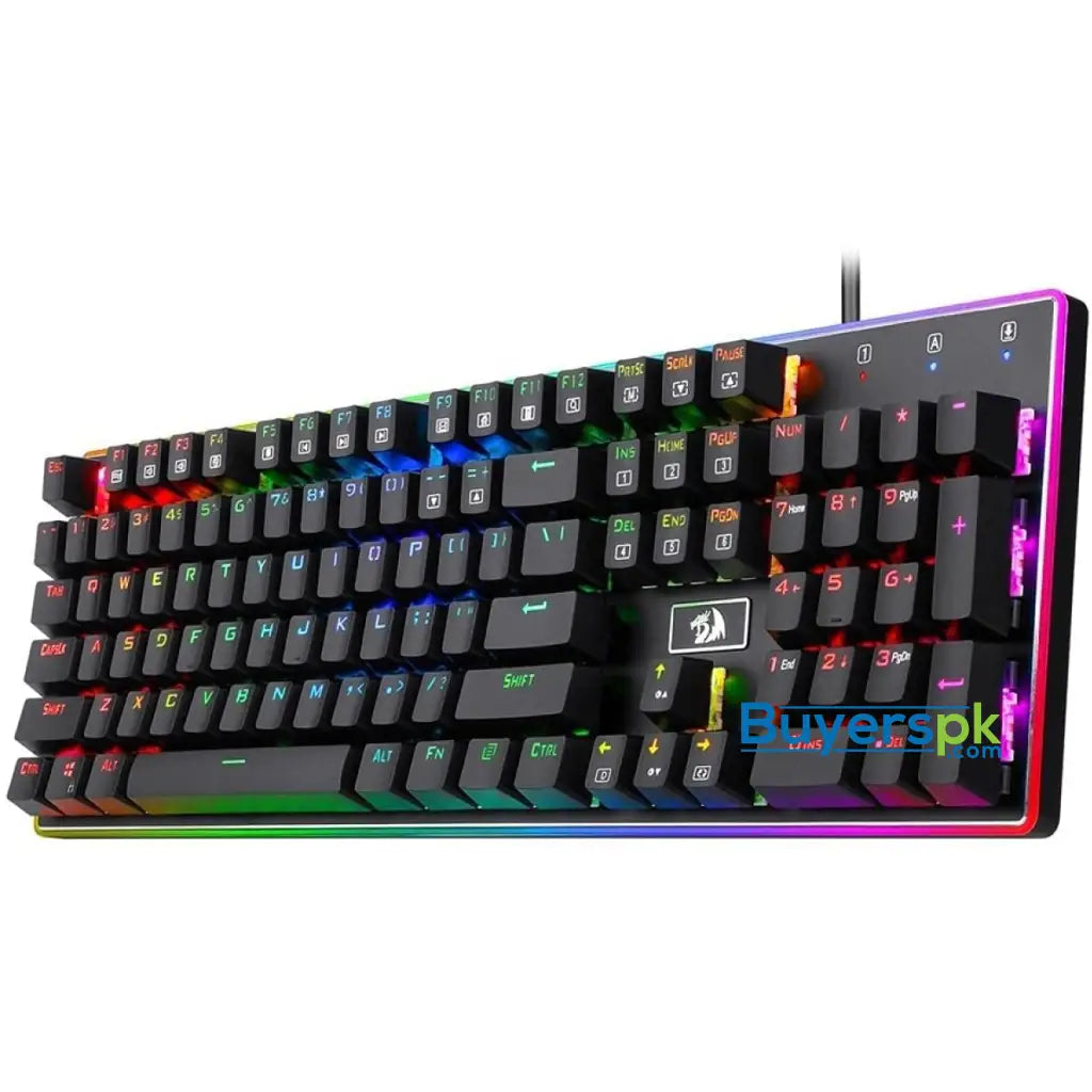 Redragon K595 Rgb Ratri Gaming Mechanical Keyboard - Black Switches - Silent Switch Buttons - Cool - gaming keyboard Price in Pakistan Redragon K595 Rgb Ratri Gaming Mechanical Keyboard - Black Switches - Silent Switch Buttons - Cool - gaming keyboard Price in Pakistan